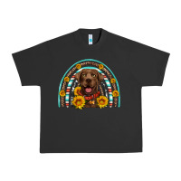 Pigment Black chocolate labrador rainbow Urban Heavy Tee - Artiststas