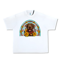 White chocolate labrador rainbow Urban Heavy Tee - Artiststas