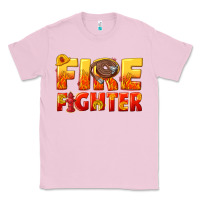 Bubblegum Pink firefighter Classic Tee - texasbilliewilder