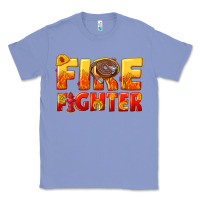 Colony Blue firefighter Classic Tee - texasbilliewilder