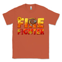 Copper firefighter Classic Tee - texasbilliewilder