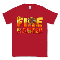 Red firefighter Classic Tee - texasbilliewilder