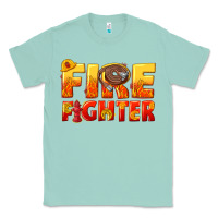 Seafoam firefighter Classic Tee - texasbilliewilder