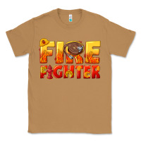 Toasted Coconut firefighter Classic Tee - texasbilliewilder
