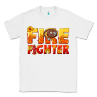 White firefighter Classic Tee - texasbilliewilder