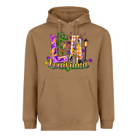 Toasted Coconut louisiana la mardi gras Heavyweight Hoodie - FaDigitalArtStudio