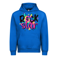 Cobalt rock star Urban Hoodie - MaliasSmallBusiness