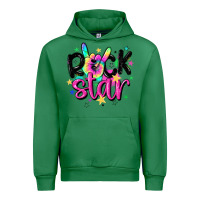Emerald rock star Urban Hoodie - MaliasSmallBusiness