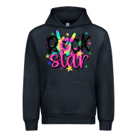 Navy rock star Urban Hoodie - MaliasSmallBusiness