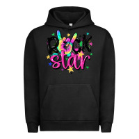 Pigment Black rock star Urban Hoodie - MaliasSmallBusiness