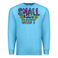 Ocean Blue small business baby Premium Sweatshirt - CowhideDigitalArt