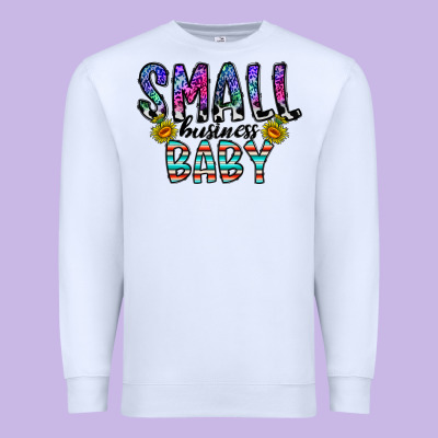 Small Business Baby Premium Sweatshirt Designed By Cowhidedigitalart
