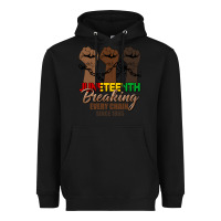 Black breaking every chain since 1865 Heavyweight Hoodie - HRA Design Shop
