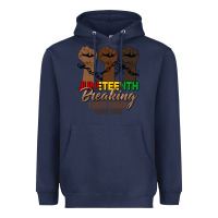 Navy breaking every chain since 1865 Heavyweight Hoodie - HRA Design Shop