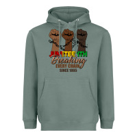 Sage breaking every chain since 1865 Heavyweight Hoodie - HRA Design Shop