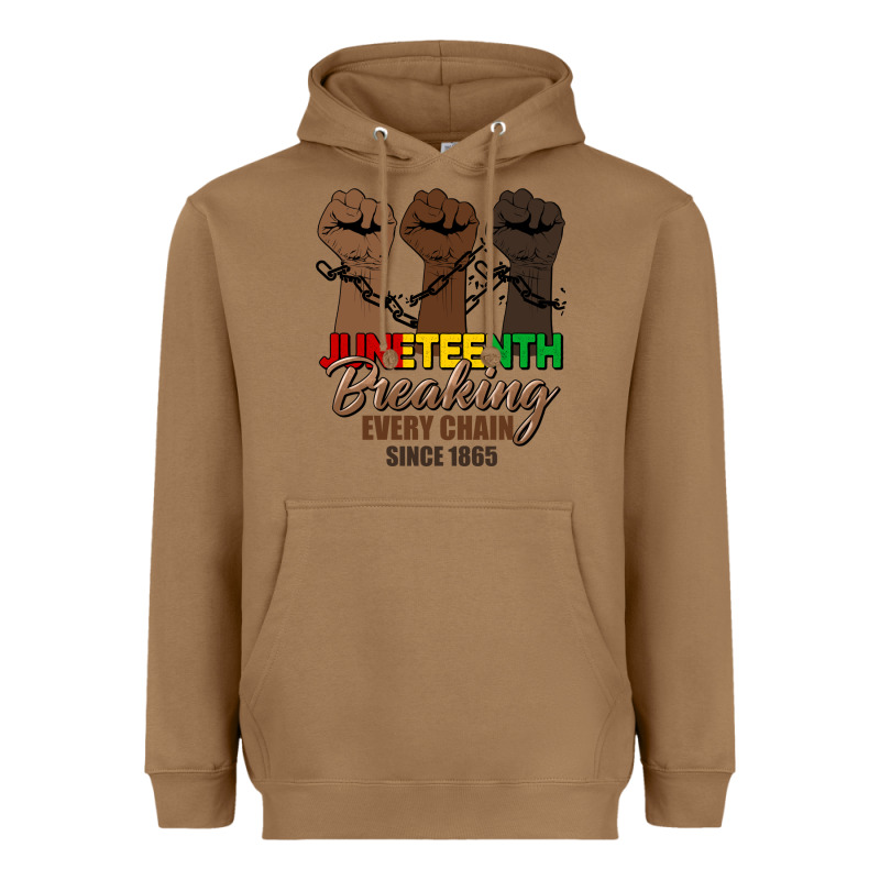Breaking Every Chain Since 1865 Heavyweight Hoodie by HRA Design Shop | Teevron