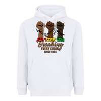 White breaking every chain since 1865 Heavyweight Hoodie - HRA Design Shop