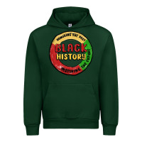 Forest Green honoring the past inspiring future Urban Hoodie - MaliasSmallBusiness