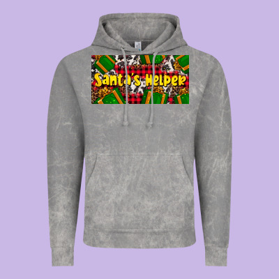 Santa's Helper With Gifts Vintage Hoodie Designed By Adodesignshop