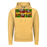 Vintage Mustard santa's helper with gifts Vintage Hoodie - AdoDesignShop