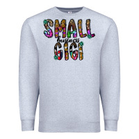 Heather Grey small business gİgi Premium Sweatshirt - CowhideDigitalArt