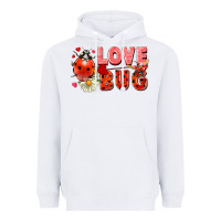 White love bug Heavyweight Hoodie - FaDigitalArtStudio