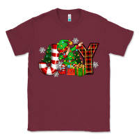 Burgundy christmas joy elf Classic Tee - Zillion Design Studio