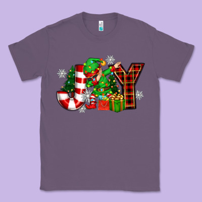 Classic Tee christmas joy elf