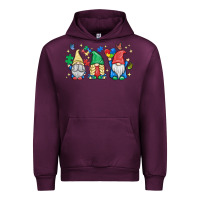 Mauve Wine autism gnome Urban Hoodie - MaliasSmallBusiness