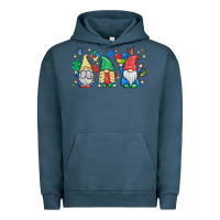 Pigment Midnight Navy autism gnome Urban Hoodie - MaliasSmallBusiness