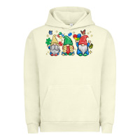 Pigment Pistachio autism gnome Urban Hoodie - MaliasSmallBusiness