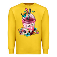 Lemon mexican day of the dead skulls coffee cup Premium Sweatshirt - FaDigitalArtStudio