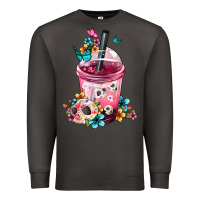 Smoke mexican day of the dead skulls coffee cup Premium Sweatshirt - FaDigitalArtStudio