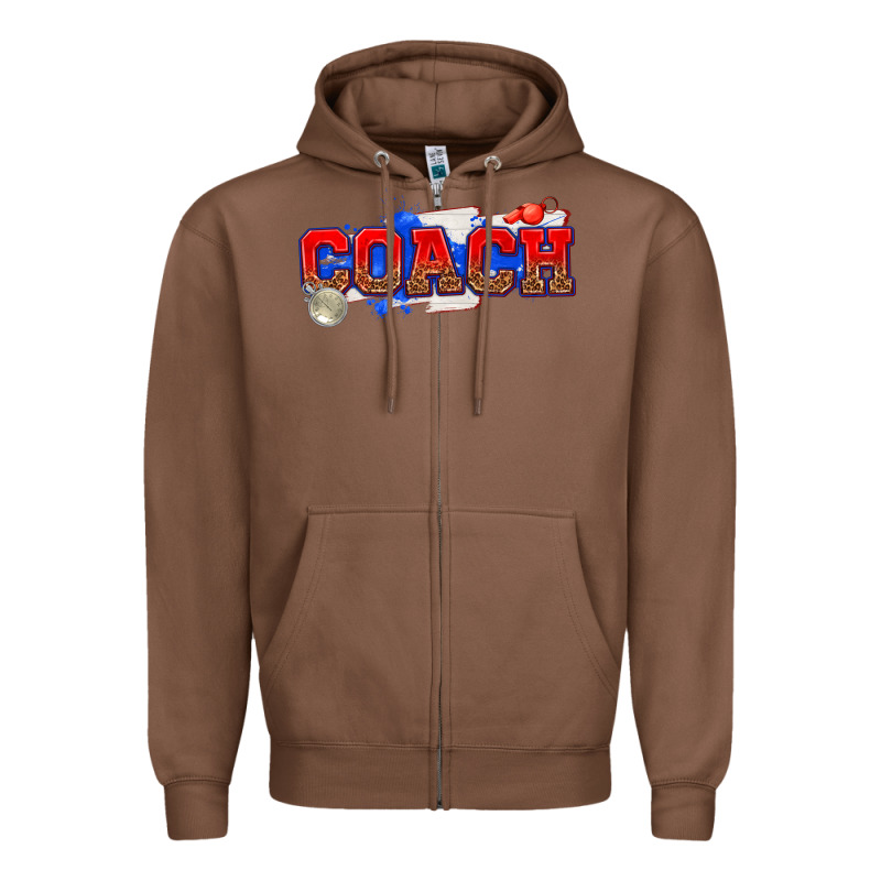 Coach Zipper Hoodie by texasbilliewilder | Teevron