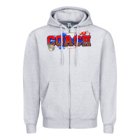 Heather Grey coach Zipper Hoodie - texasbilliewilder