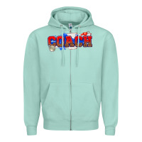 Seafoam coach Zipper Hoodie - texasbilliewilder
