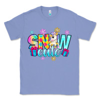Colony Blue snow cute witc unicorn Classic Tee - Zillion Design Studio