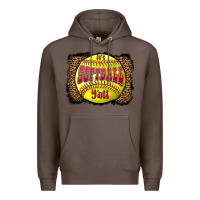 Coffee it's softball y'all Premium Hoodie - LillyAllenDesigns