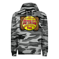 Slate Camo it's softball y'all Premium Hoodie - LillyAllenDesigns