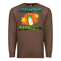 Chestnut drinking buddies with baby bottle Premium Sweatshirt - HRA Design Shop