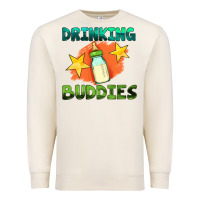 Sandshell drinking buddies with baby bottle Premium Sweatshirt - HRA Design Shop