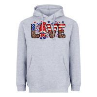 Heather Grey Love gnome Heavyweight Hoodie - Neo Western