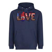 Navy Love gnome Heavyweight Hoodie - Neo Western