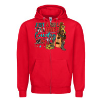 Red just a girl who loves country music Zipper Hoodie - Zillion Design Studio