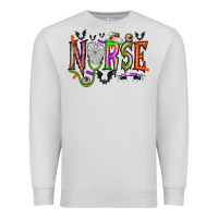 Dove Grey nurse halloween Premium Sweatshirt - RacoonDesign