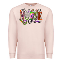 Pale Pink nurse halloween Premium Sweatshirt - RacoonDesign