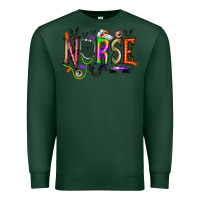 Sports Green nurse halloween Premium Sweatshirt - RacoonDesign