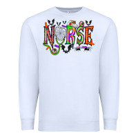 White nurse halloween Premium Sweatshirt - RacoonDesign