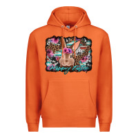 Carrot happy easter bunny western background Premium Hoodie - Jasminsmagicworld