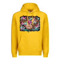 Lemon happy easter bunny western background Premium Hoodie - Jasminsmagicworld